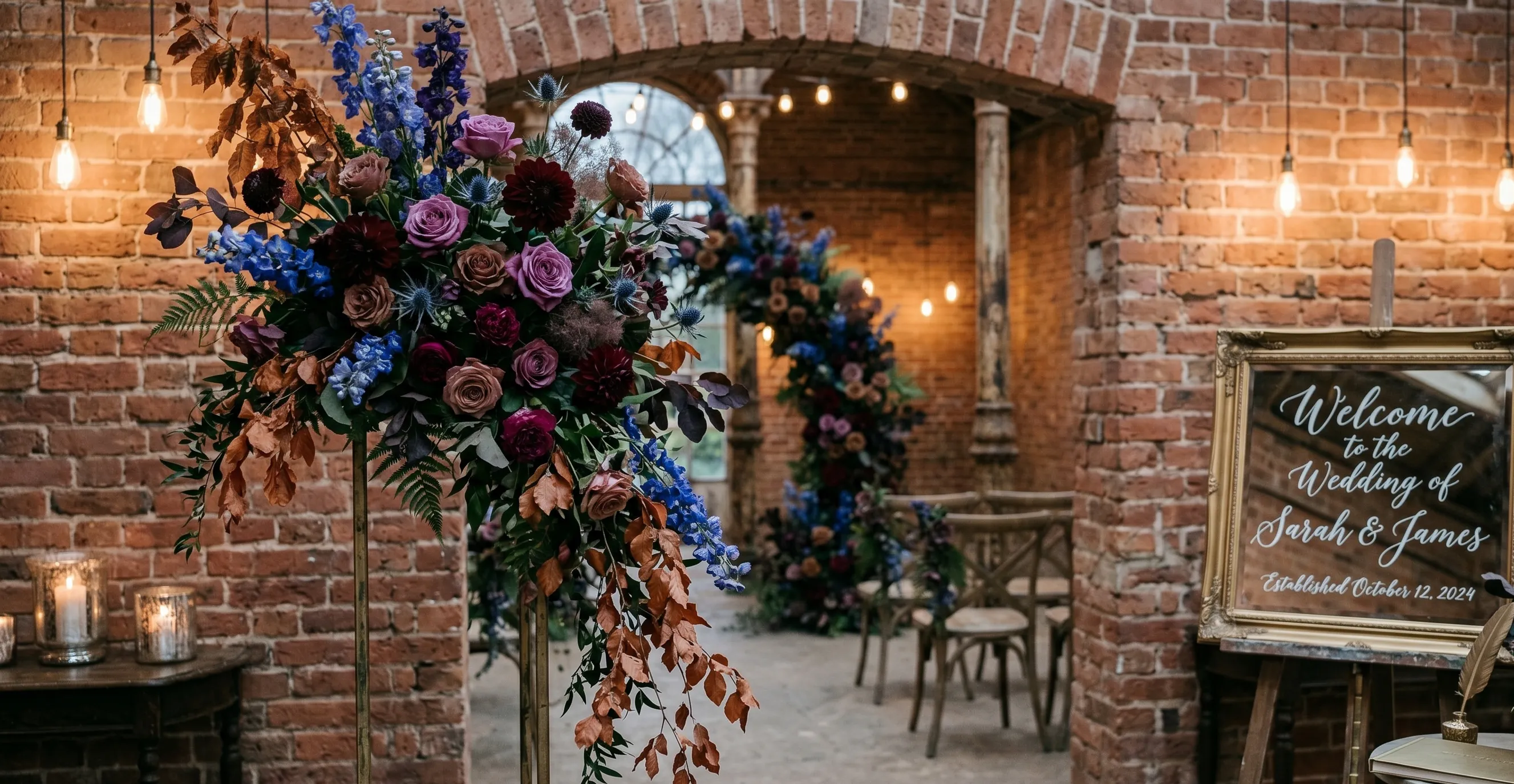 On The Hill Flowers — wedding reception table flowers